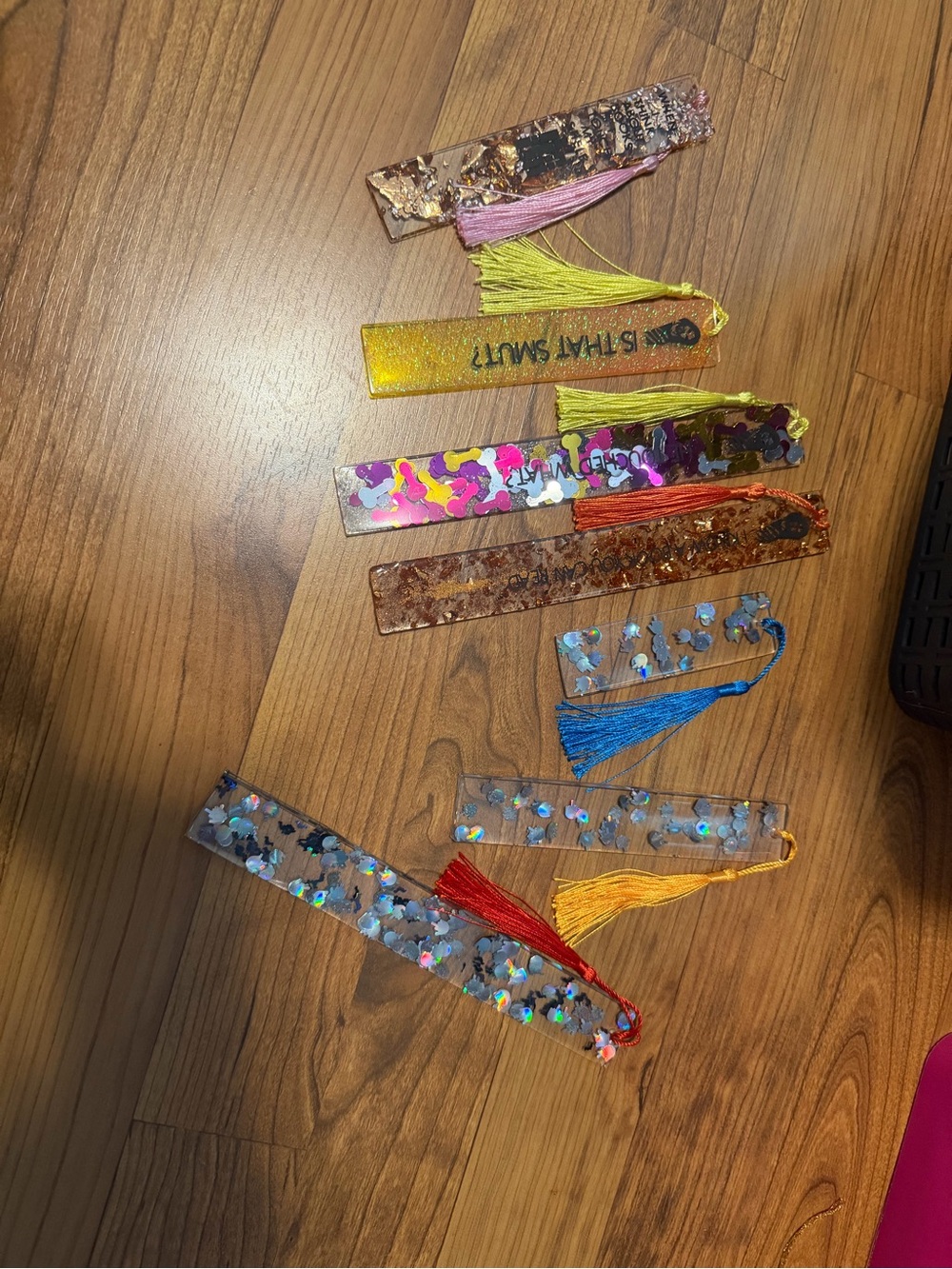 Adult Decorative Tassel Bookmarks - Pink, Yellow, Blue, Orange, Gold